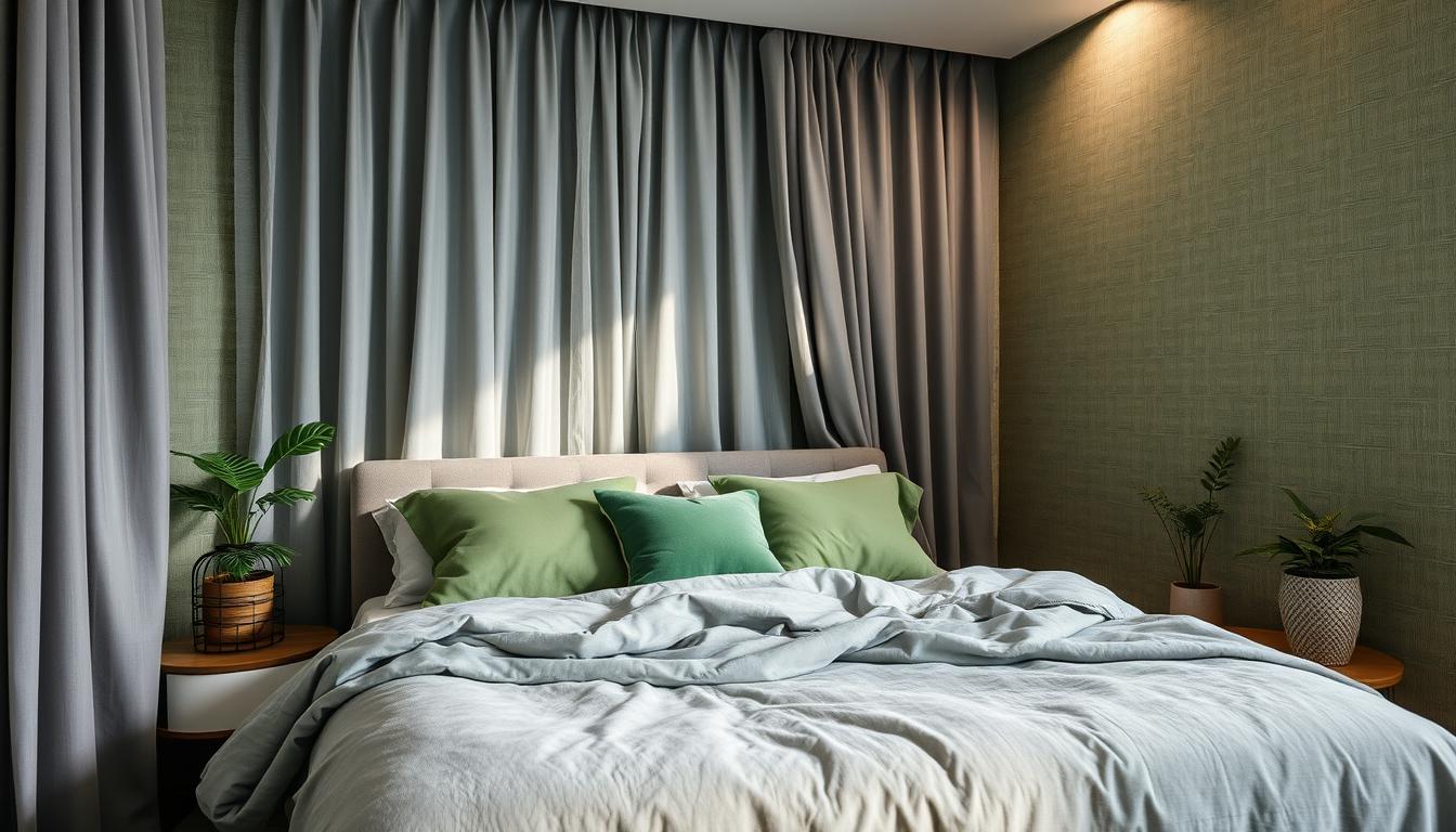 Green and Gray Bedroom Ideas