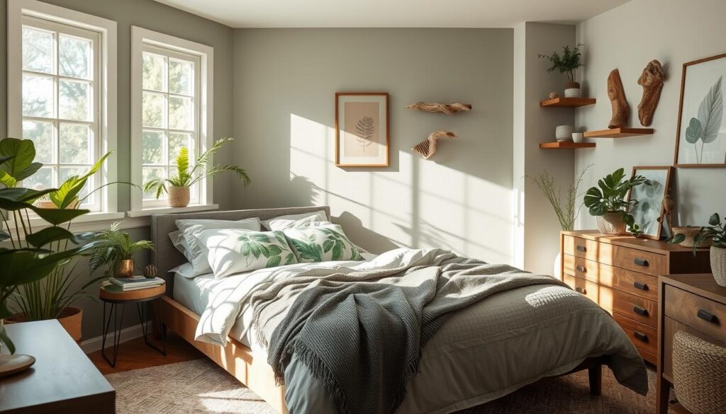 nature-inspired bedroom