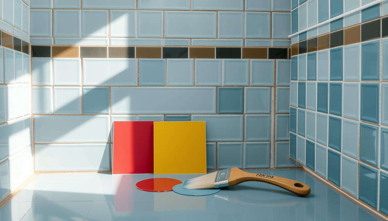 paint for tiles in shower