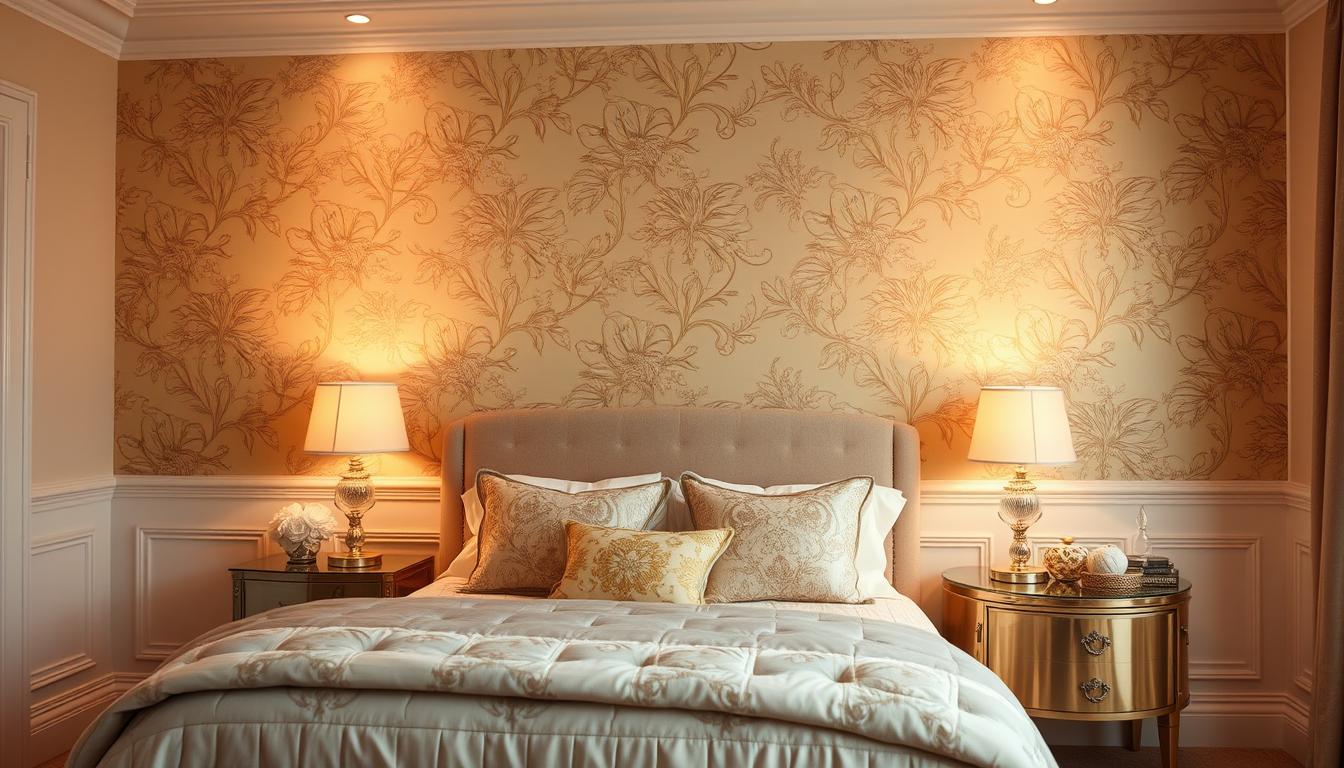 wallpaper for accent wall in bedroom