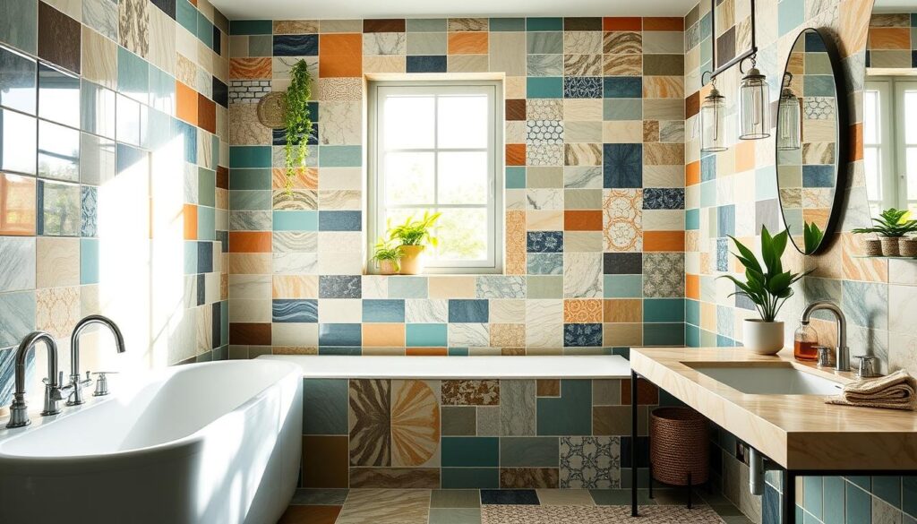 bathroom tile paint ideas